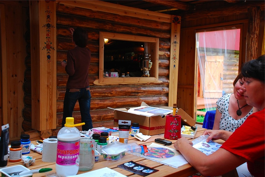 DSC_5979.JPG - Unser Haus wird weiter verschnert.