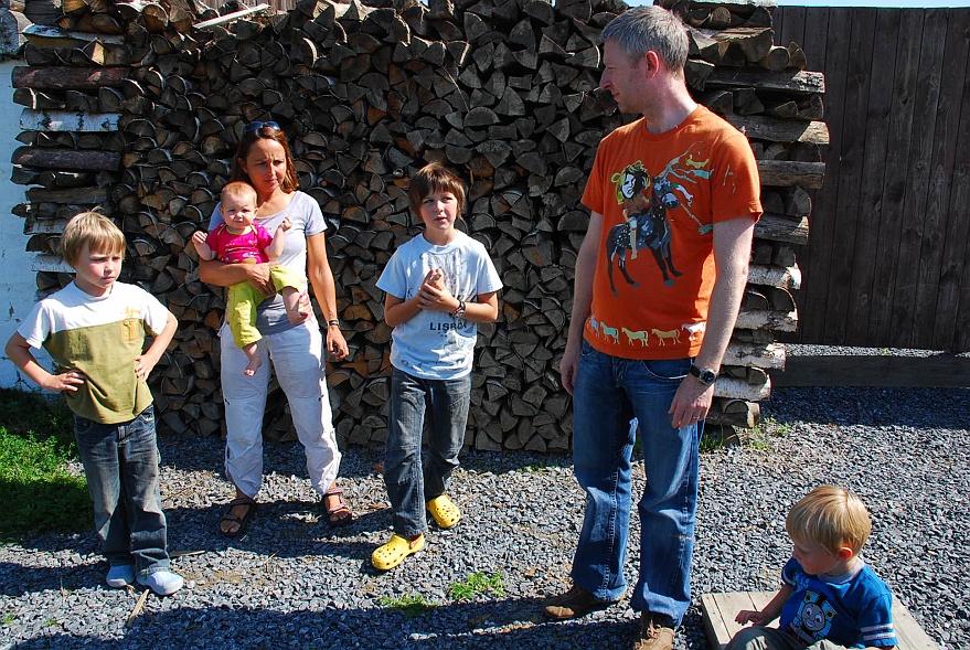 DSC_3339.JPG - Eine englisch-schweizer Familie zu Besuch bei uns.